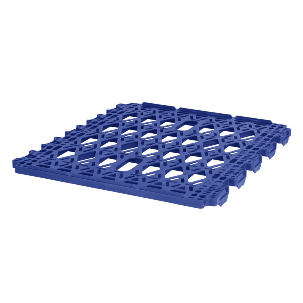 Kunststoffzwischenboden blau für Rollbehälter
